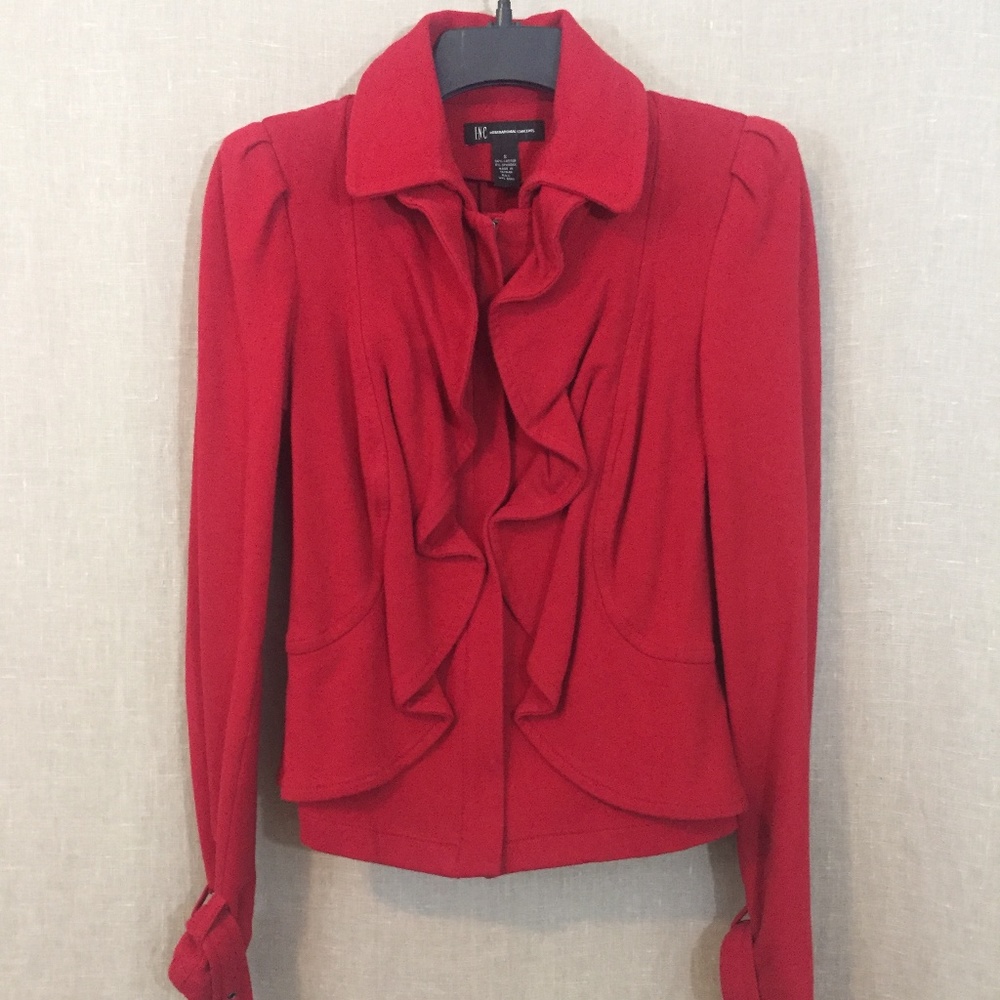 INC Red Blazer
